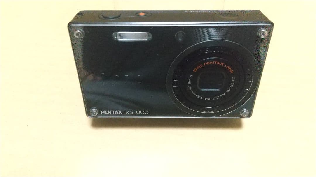PENTAX Optio RS1000 コンデジ ブラック 動作確認済