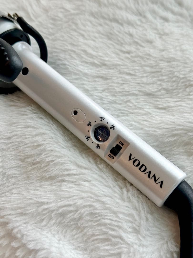 VODANA カールヘアアイロン ホワイト　40mm