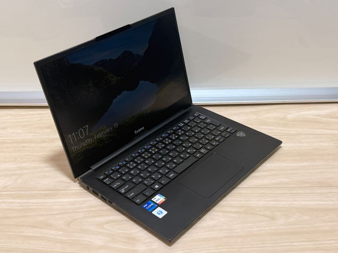 Windowsノート本体 iiyama Lightweight SSD 1TB, 11th Gen i7