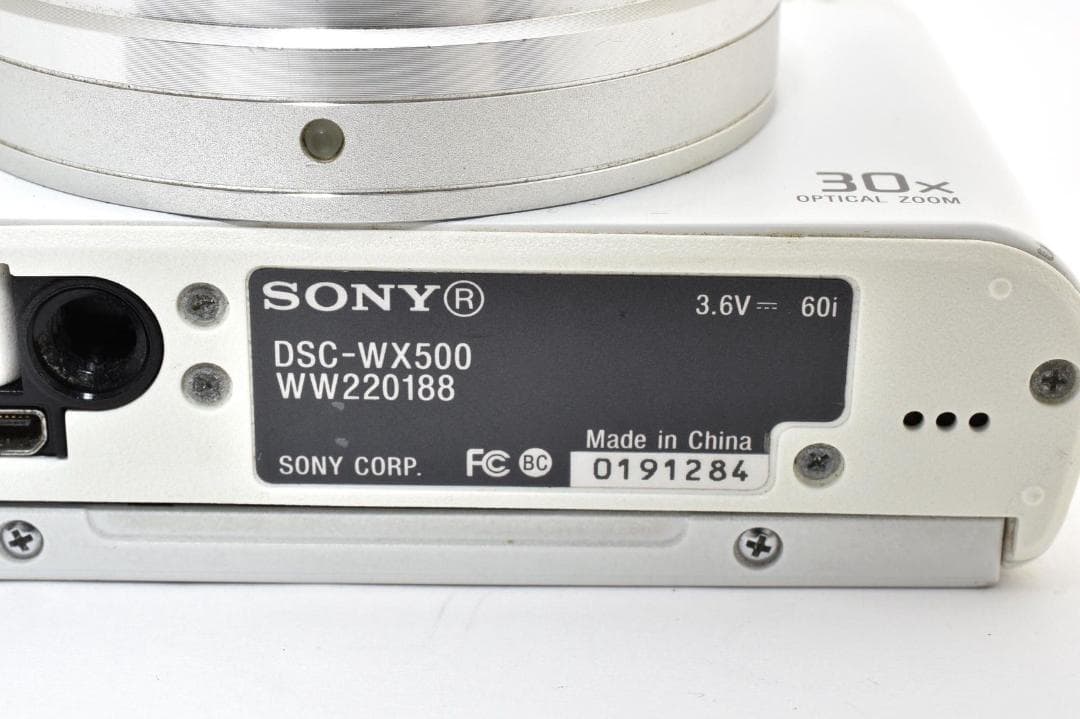ソニー SONY cyber-shot DSC-WX500 コンパクトカメラ