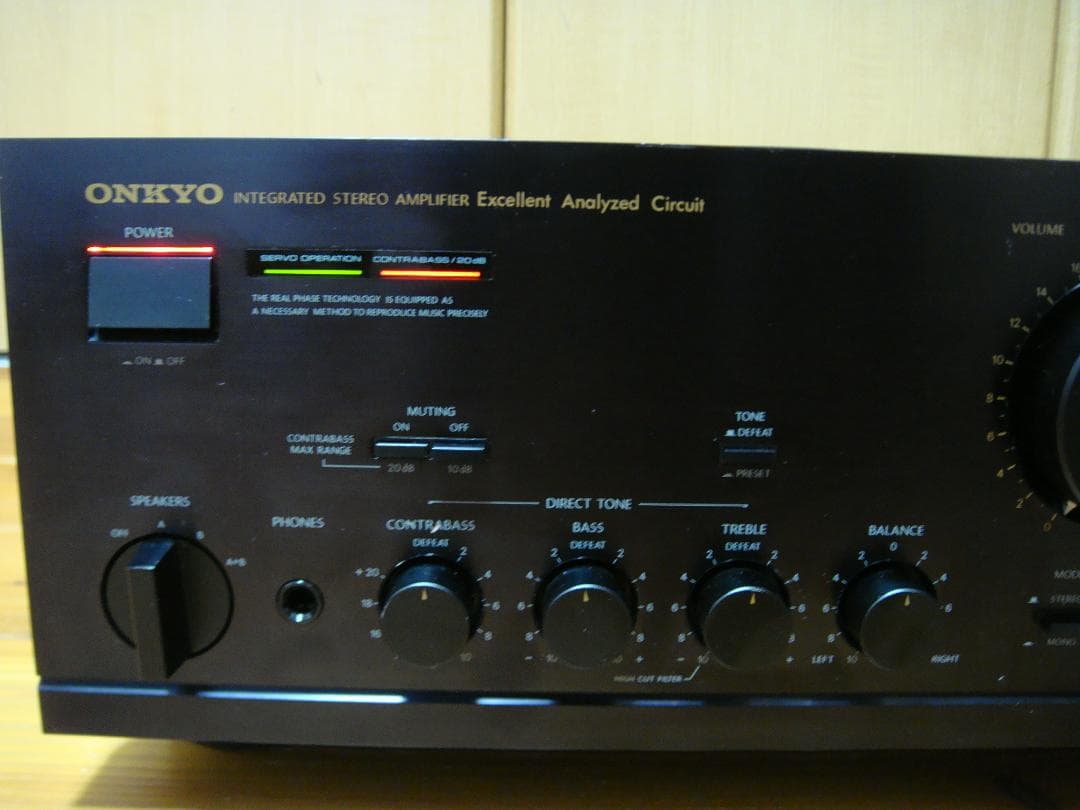 整備済 ONKYO オンキョープリメインアンプ IntegraA-817XX