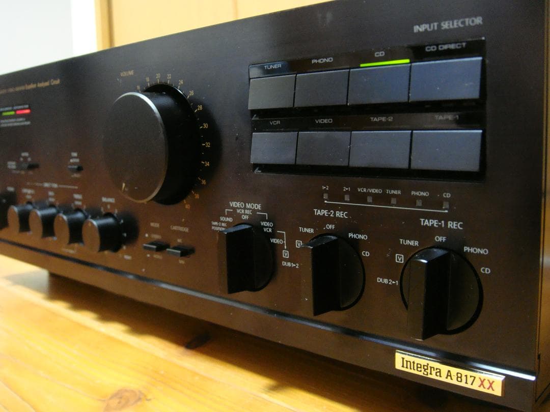 整備済 ONKYO オンキョープリメインアンプ IntegraA-817XX