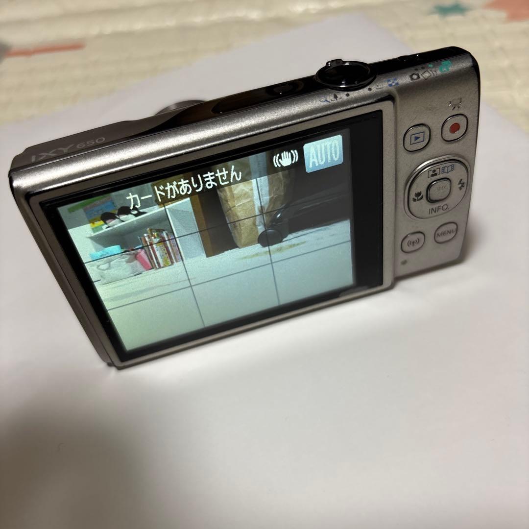 Canon コンパクトデジタルカメラ シルバー