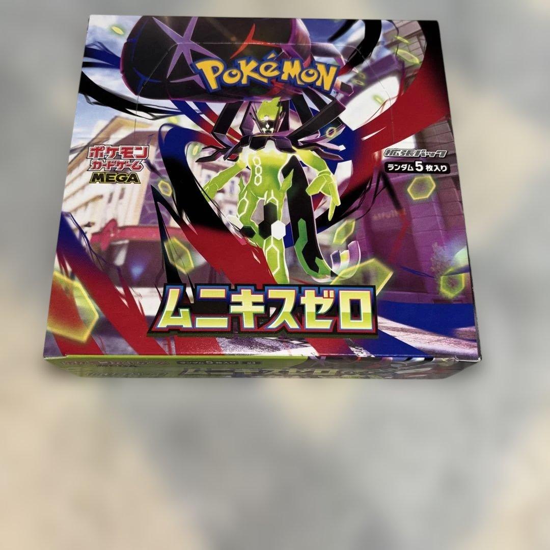 ポケモンカードゲーム MEGA ムニキスゼロ 1ボックス/30パック入り