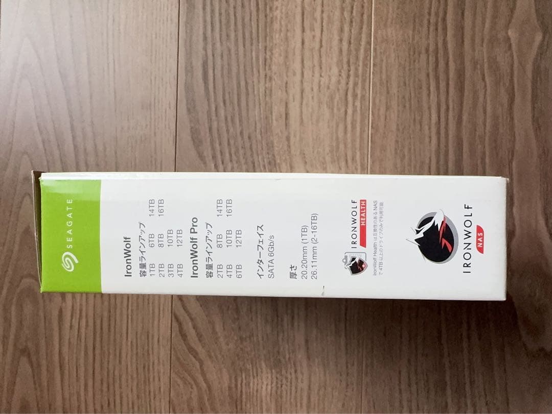 Seagate IronWolf Pro 3.5インチ 2TB 内蔵型HDD