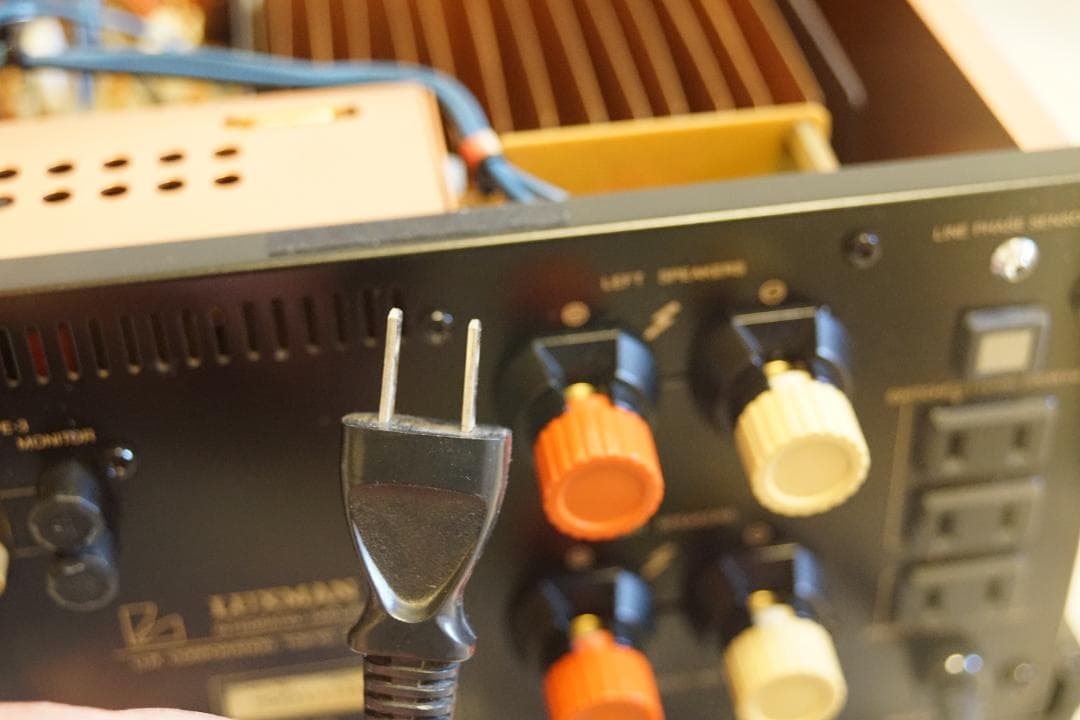 LUXMAN　プリメインアンプ　L-570　音出し確認