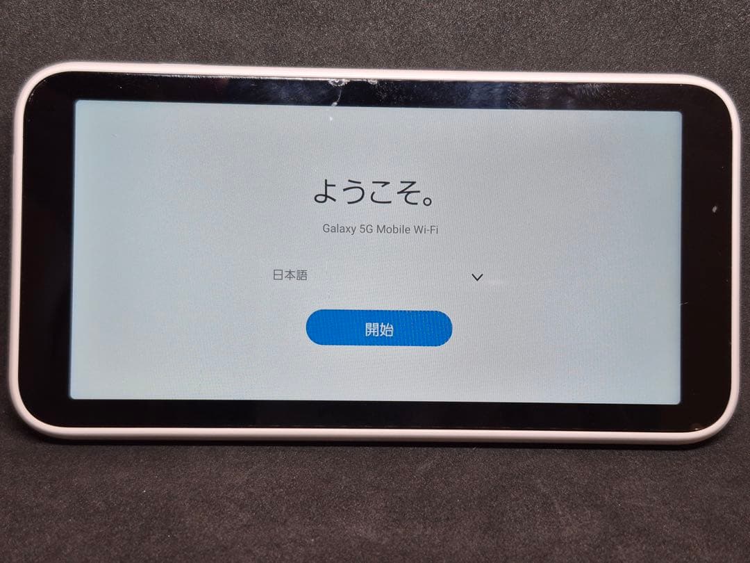 Galaxy 5G Mobile Wi-Fi SCR01 画面傷無