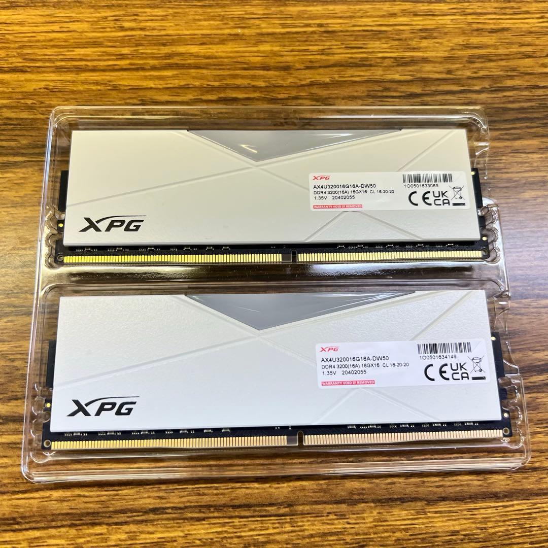 XPG SPECTRIX D50 DDR4 3200 32GB(16GB×2)