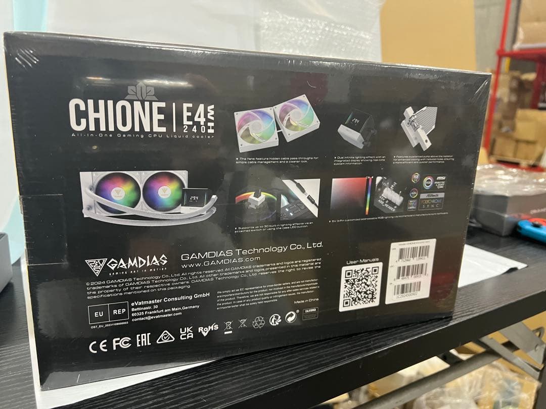 新品未開封GAMDIAS CHIONE E4 240mm