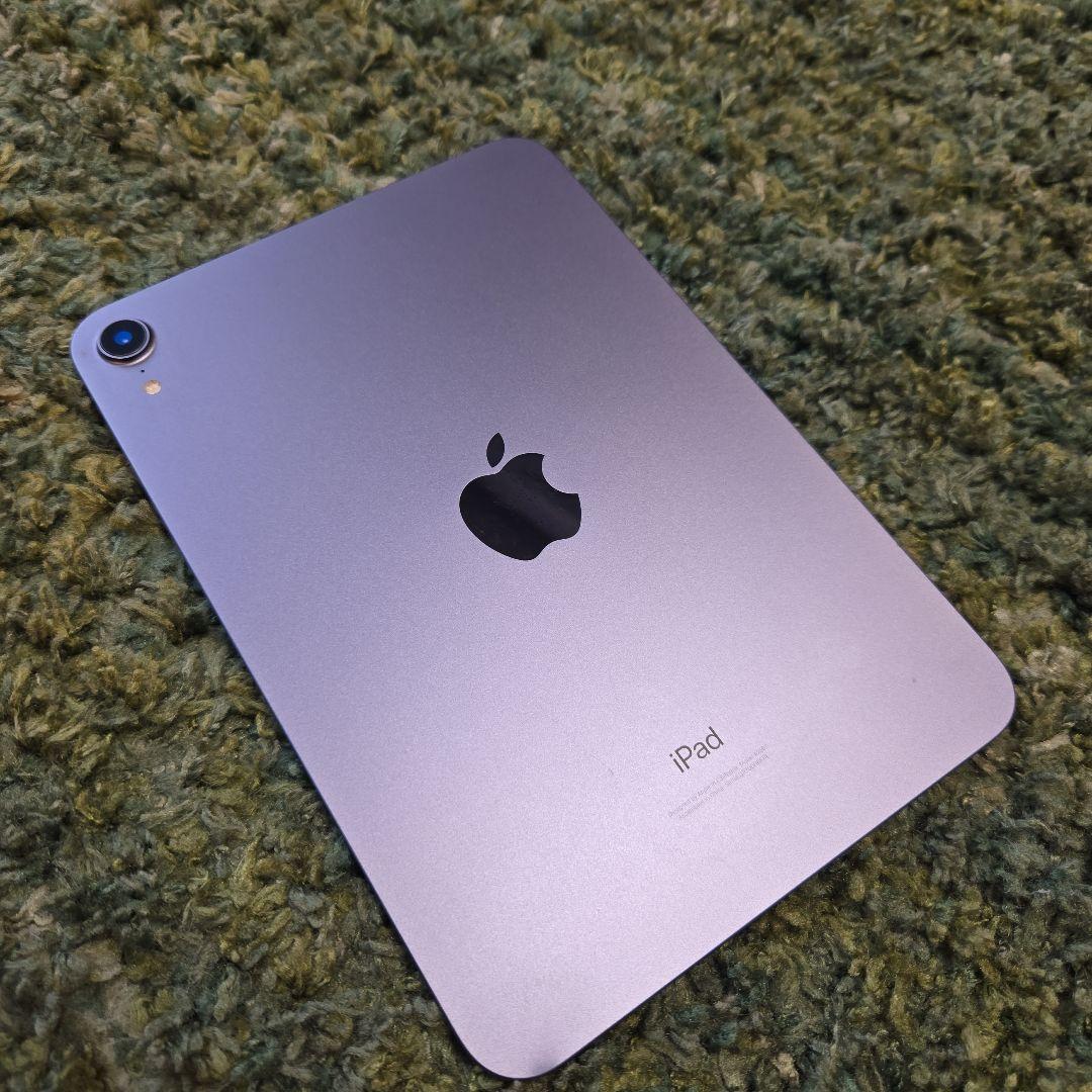 亜*Θ様 【超美品】iPad mini 第６世代　Wi-Fiモデル　パープル