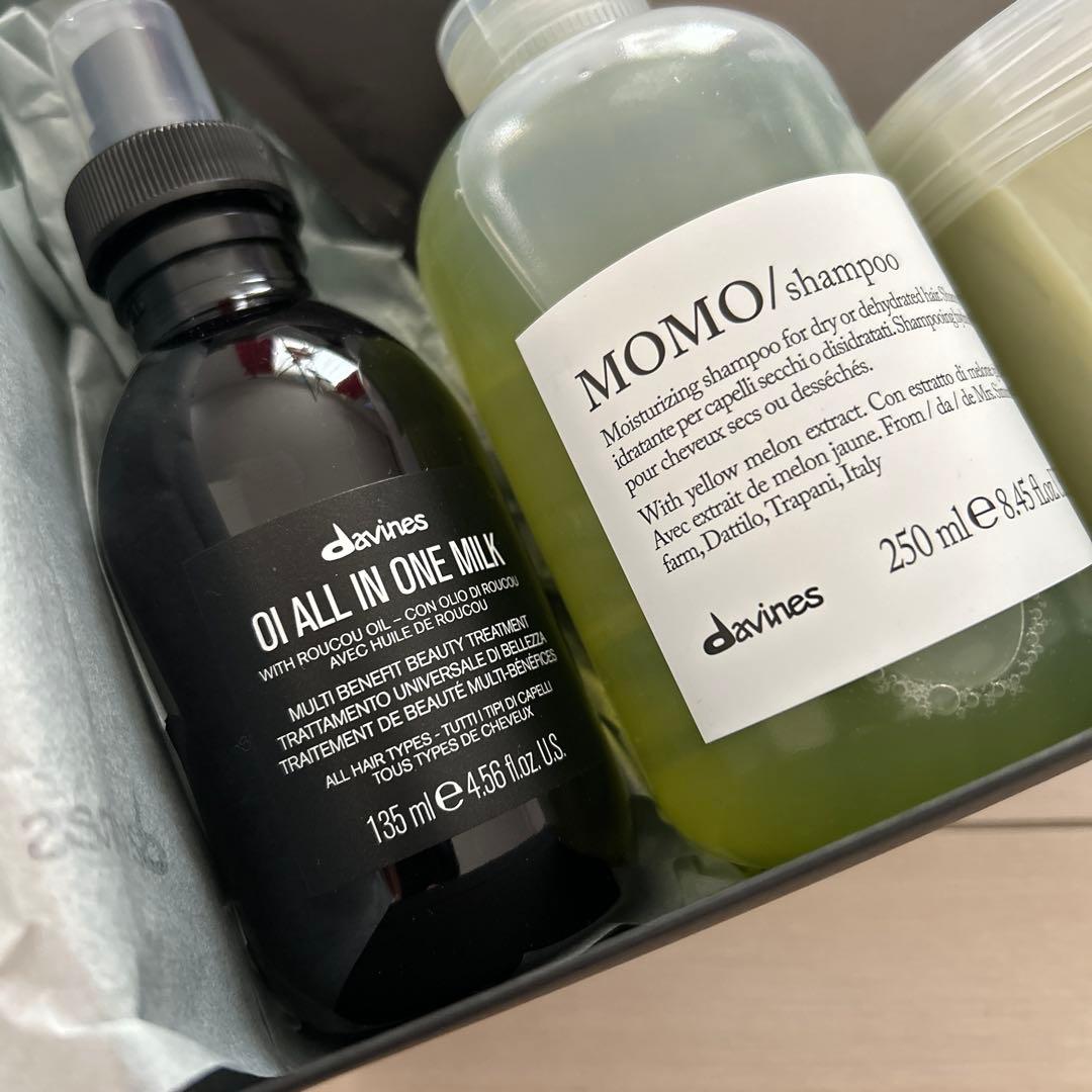 新品！davines シャンプー　コンディショナー　ギフトセット