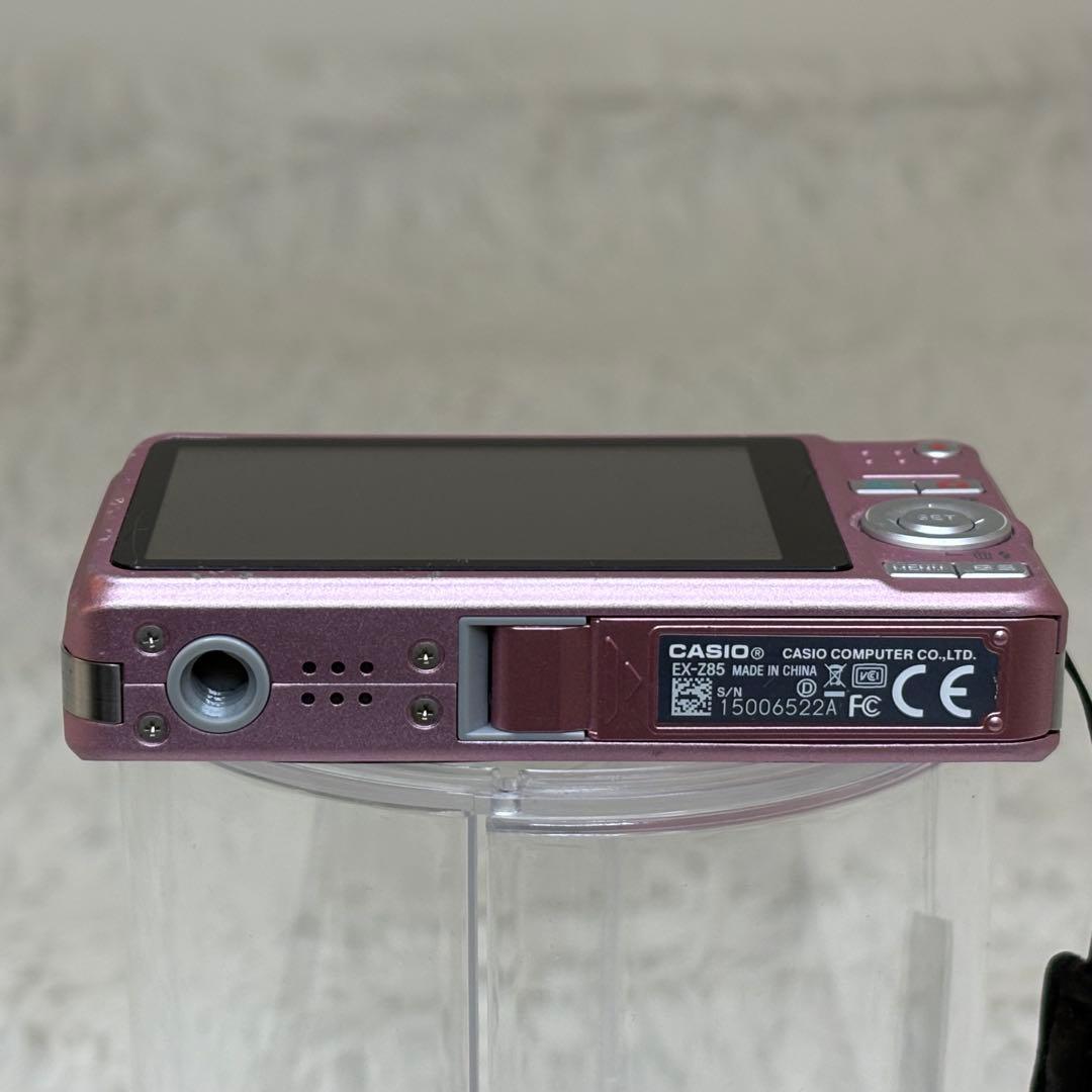 CASIO カメラ　EX-Z85 充電器　ピンク　説明書 コンデジ　動作品