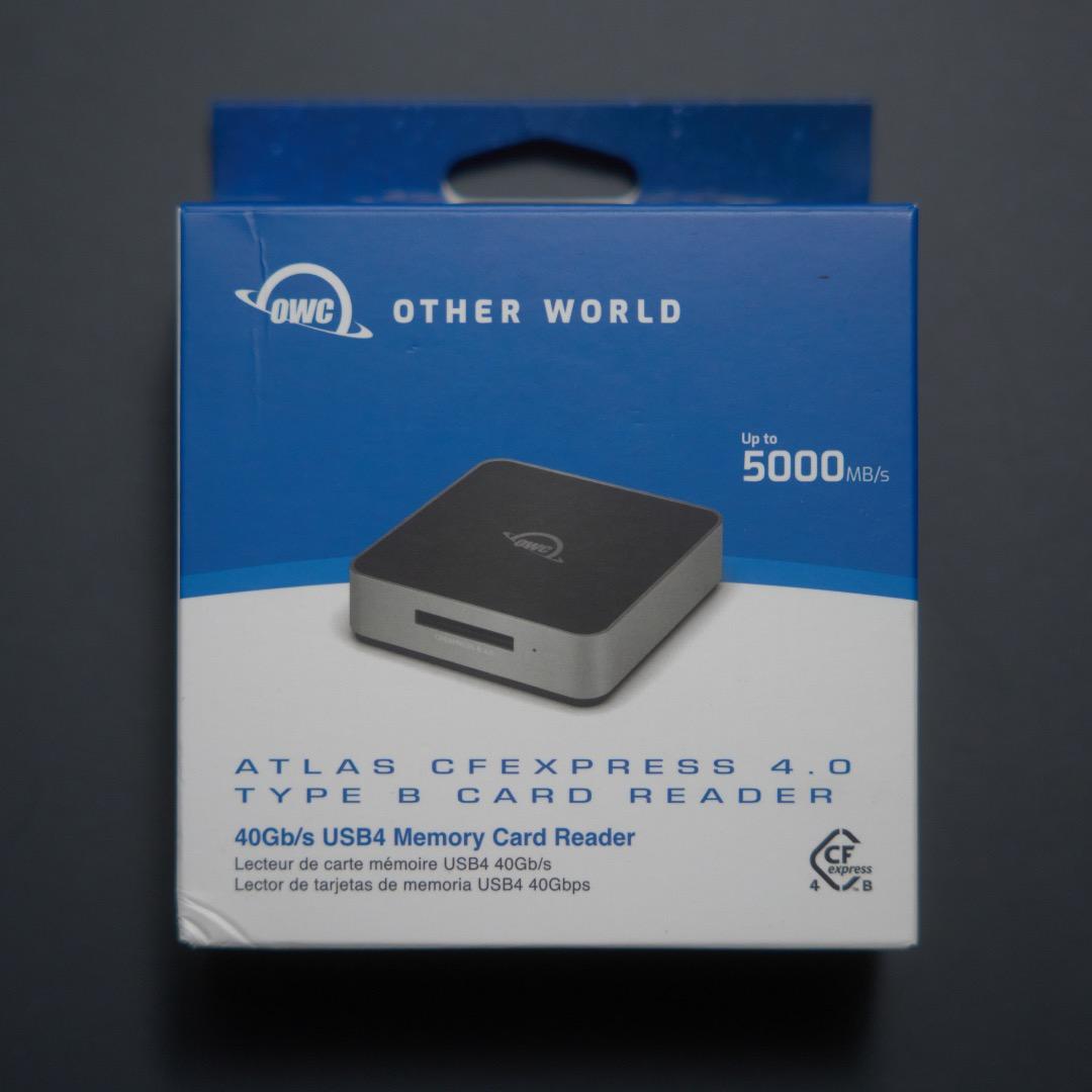 OWC Atlas CFexpress Type-B カードリーダー USB4