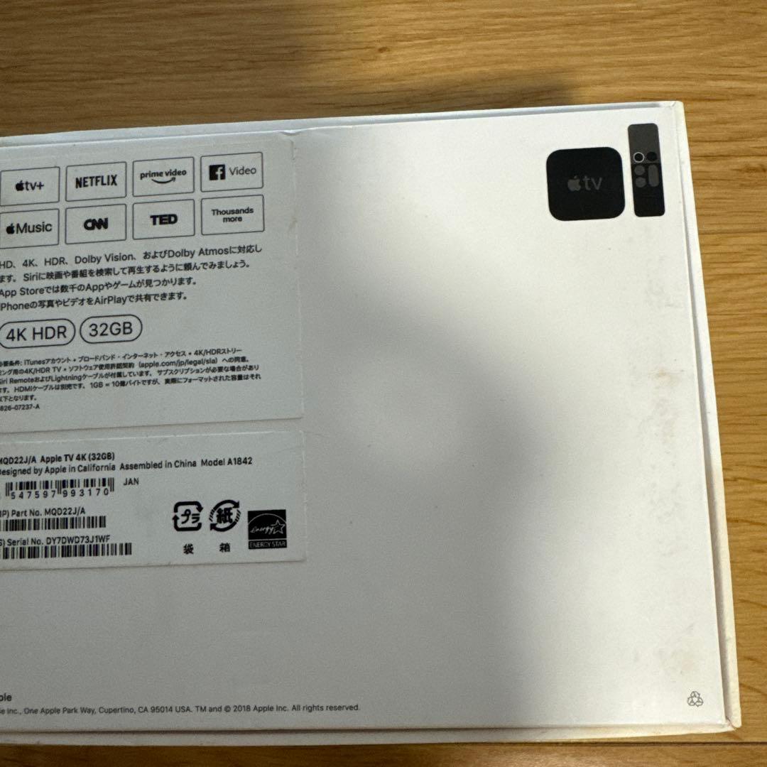 その他 Apple TV 4K 32GB