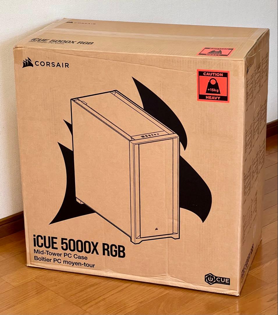 コルセア CORSAIR iCUE 5000X RGB ATXケース 未使用品