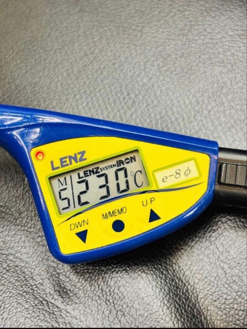 新品未使用品　LENZ e-8φレンツアイロン 丸8㎜　最新モデル