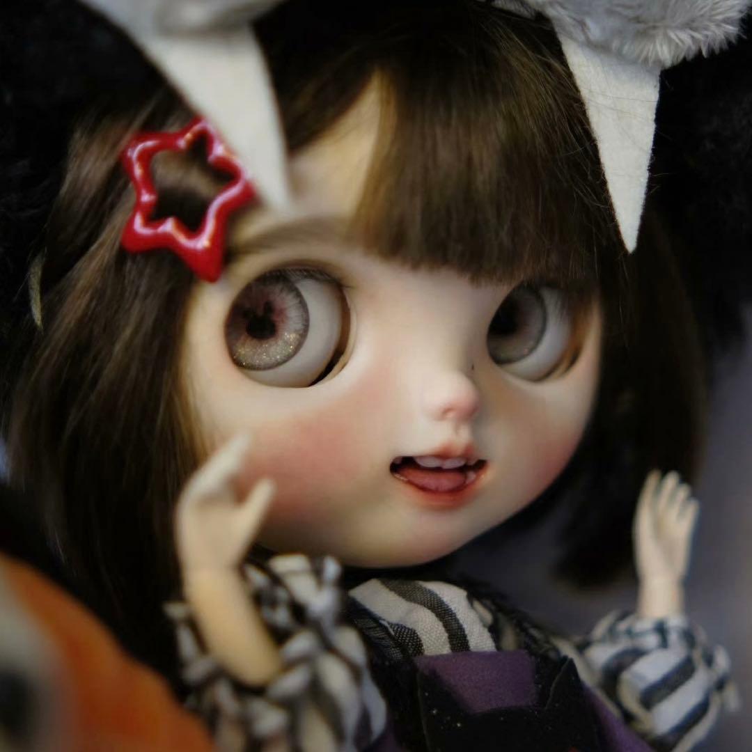 カスタムブライス 海外作家様 悪戯っ子 ベロ出し コウモリちゃん フルセット