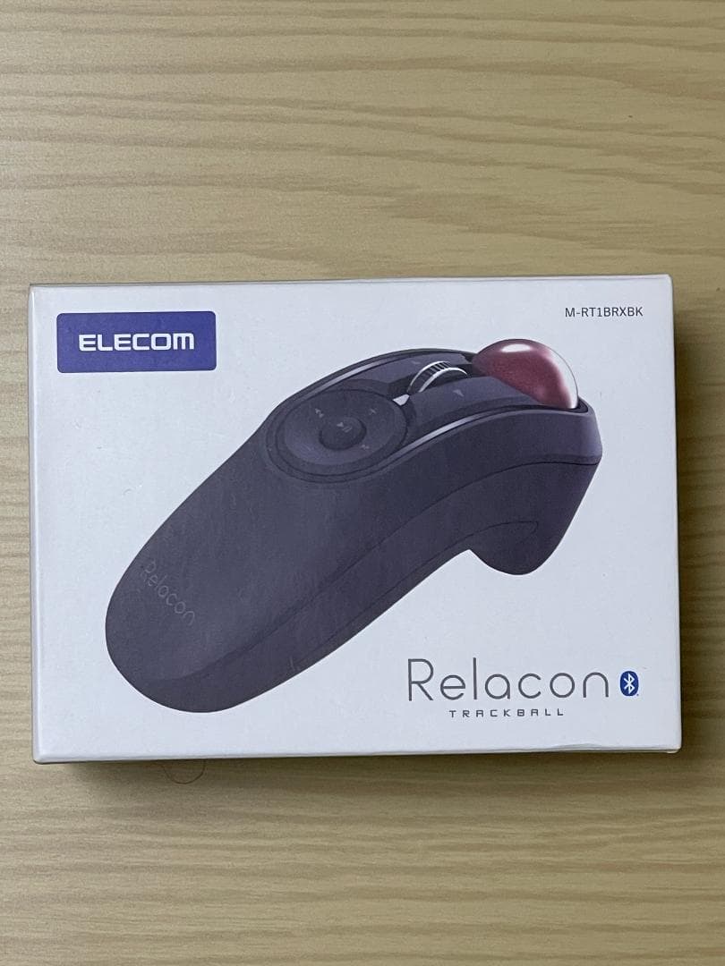 エレコム Relaconリラコン トラックボールマウス M-RT1BRXBK