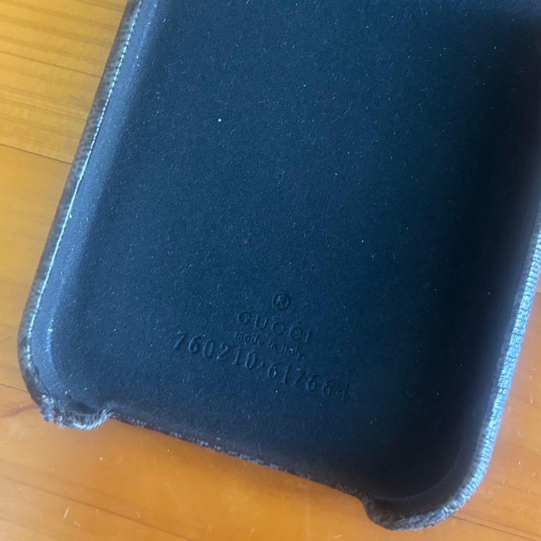 iPhone15 グッチ　黒　箱無し