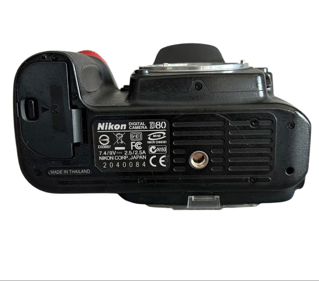 【動作確認済】Nikon D80 デジタル一眼レフカメラ 本体