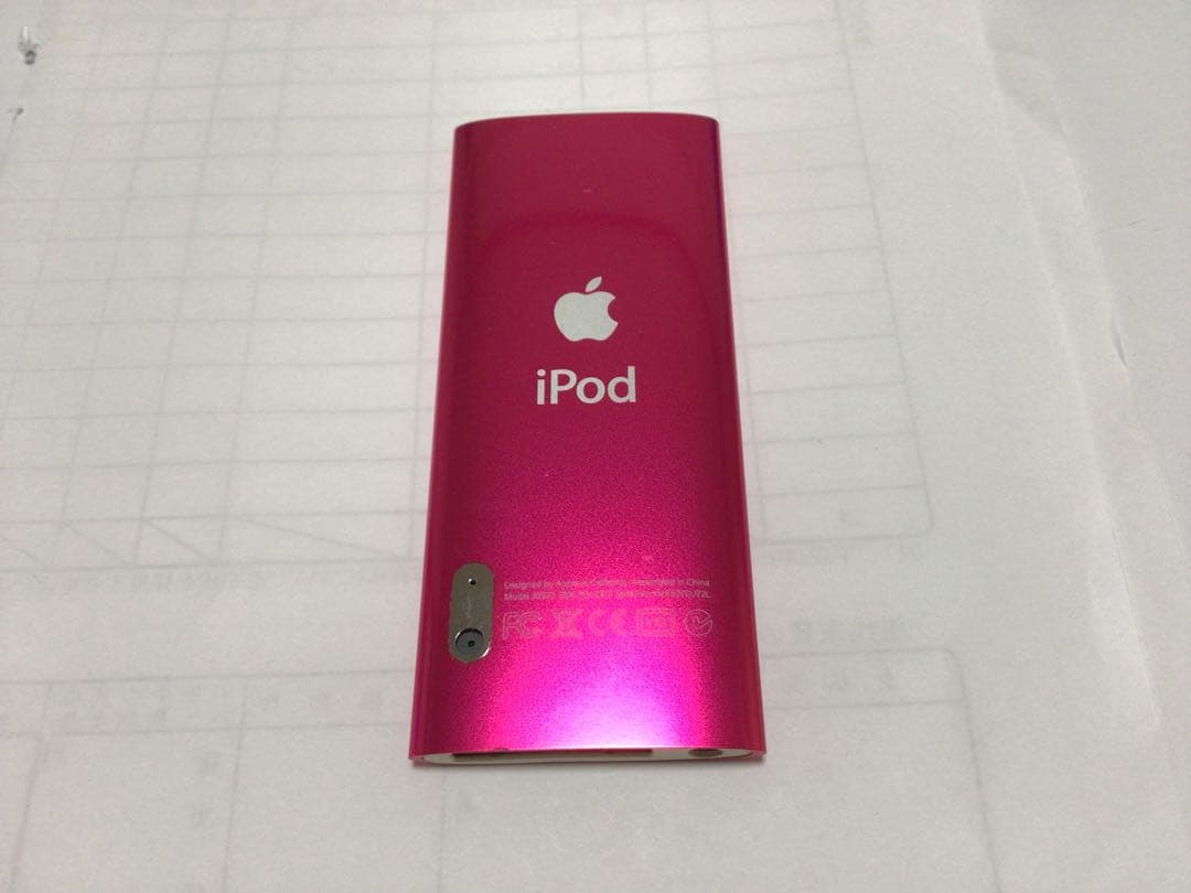 iPod nano5世代8GBピンクno.247バッテリー交換済作動品