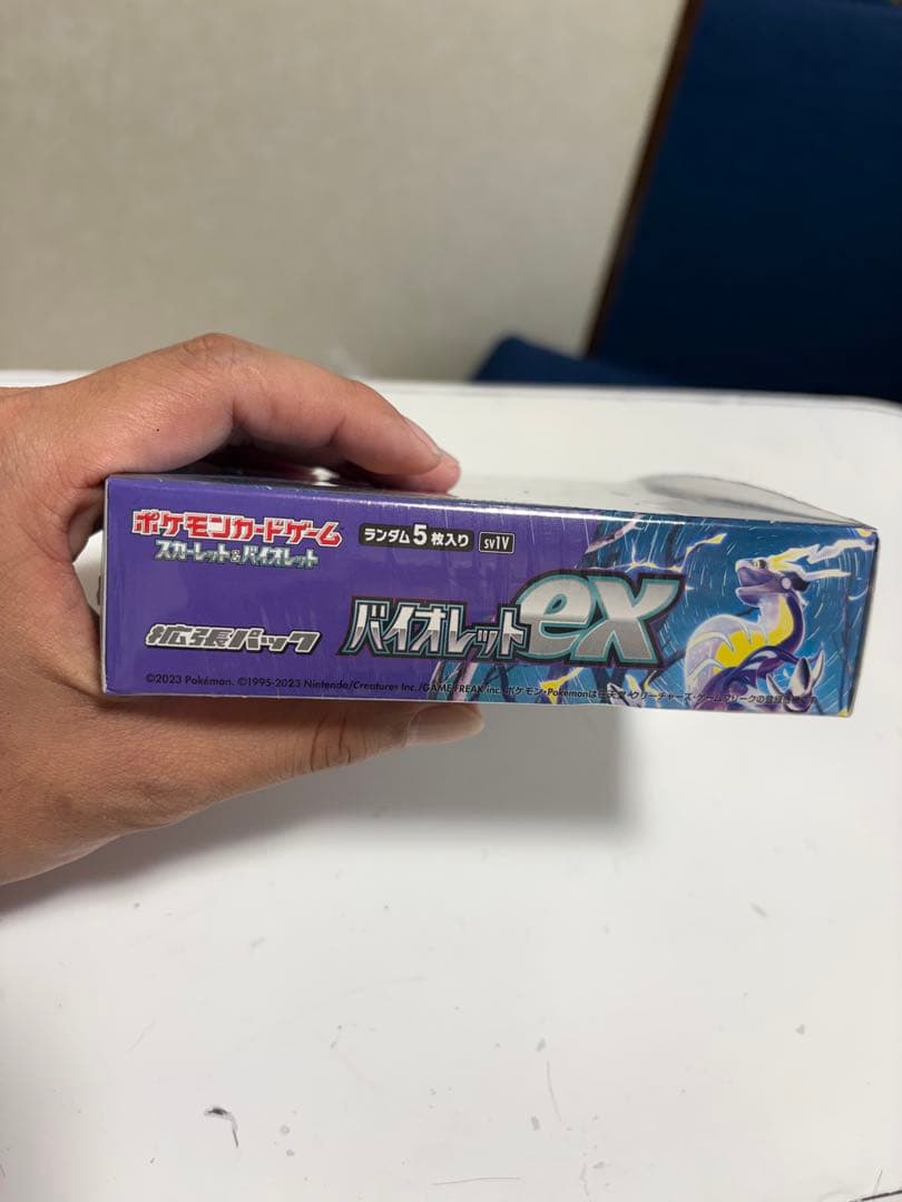 ポケモンカード バイオレットex シュリンク付き 新品未開封 1BOX