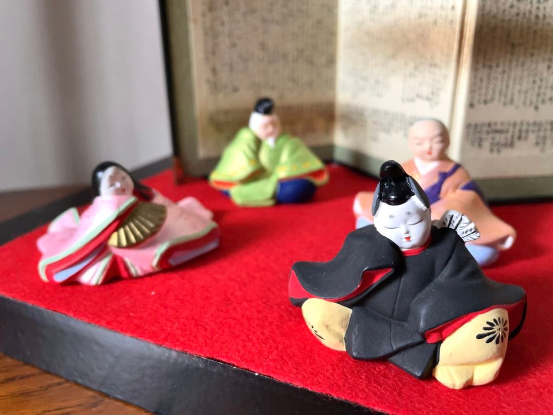 【希少品】京都 六歌仙 人形