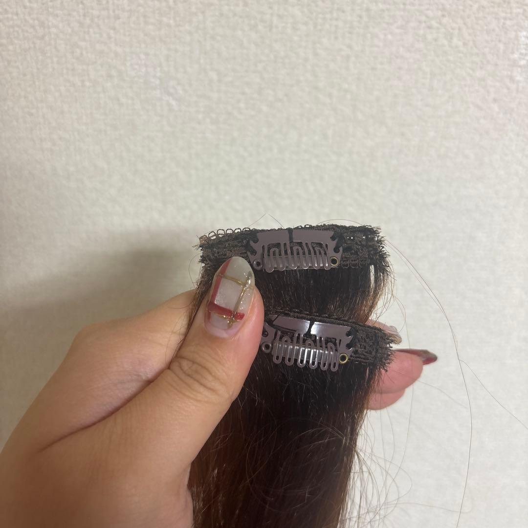 ZALA 人毛クリップインエクステ human hair extensions