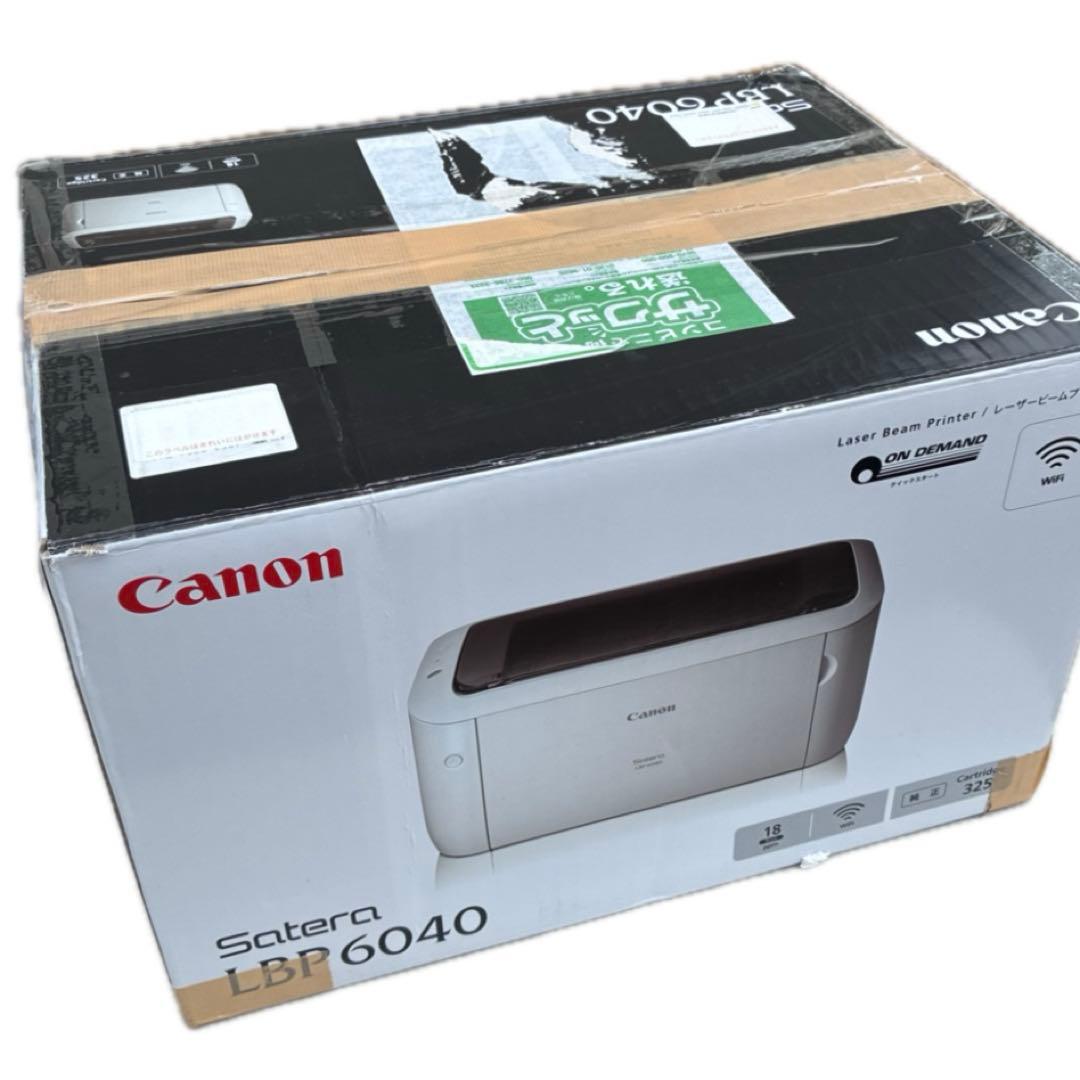 Canon A4モノクロレーザープリンター Satera LBP6040
