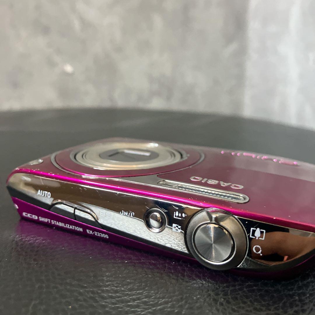 【希少】CASIO EXILIM EX-Z2300デジタルカメラ パープル
