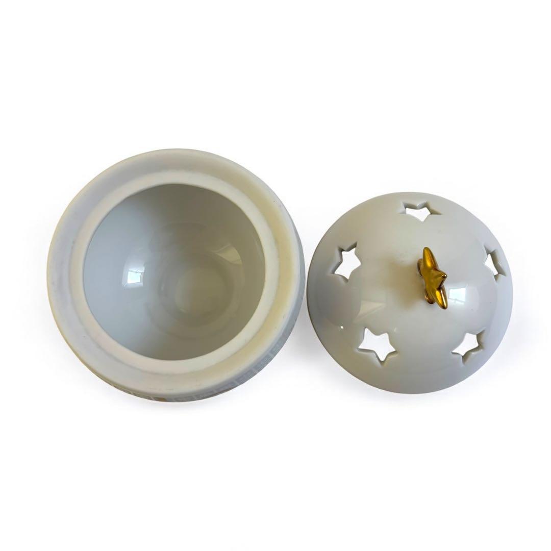 リチャードジノリ　アロマポット 星型穴付き アロマキャンドル　陶器製