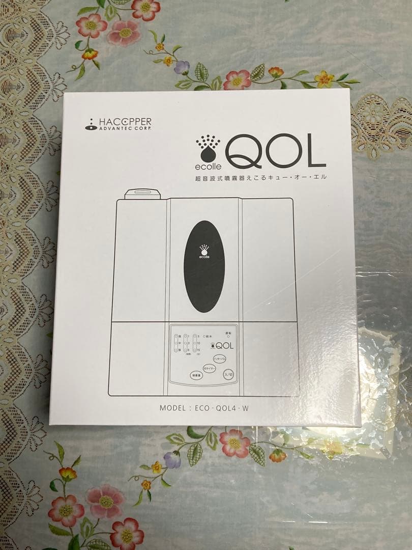 ☆新品・未開封☆ 超音波式噴霧器えこるQOL