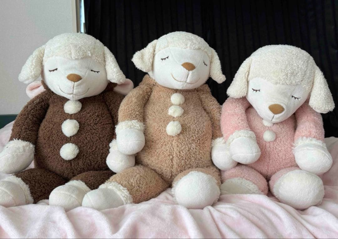 ひつじのメイプル3体BIGサイズ希少品