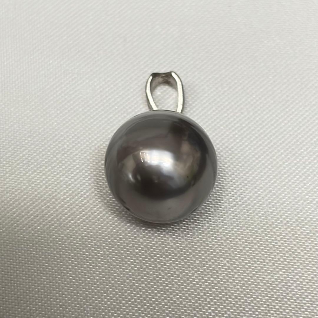 TASAKI Pt900 黒蝶真珠 バロックパール ペンダントトップ