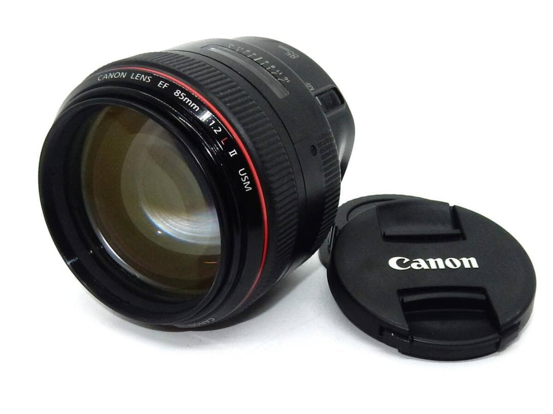 Canon キヤノン EF 85mm F1.2L II USM 前後キャップ付属