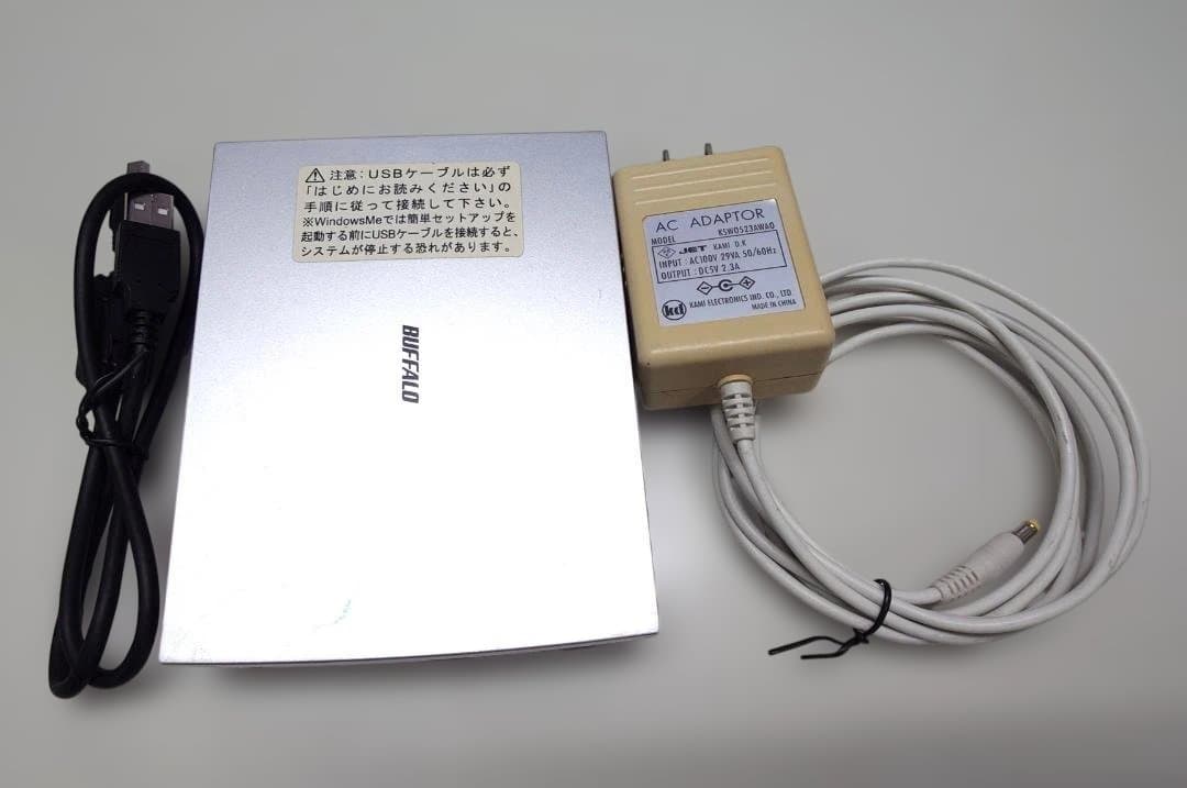 BUFFALO MO-CH1300U2 USB MOドライブ 読込確認済