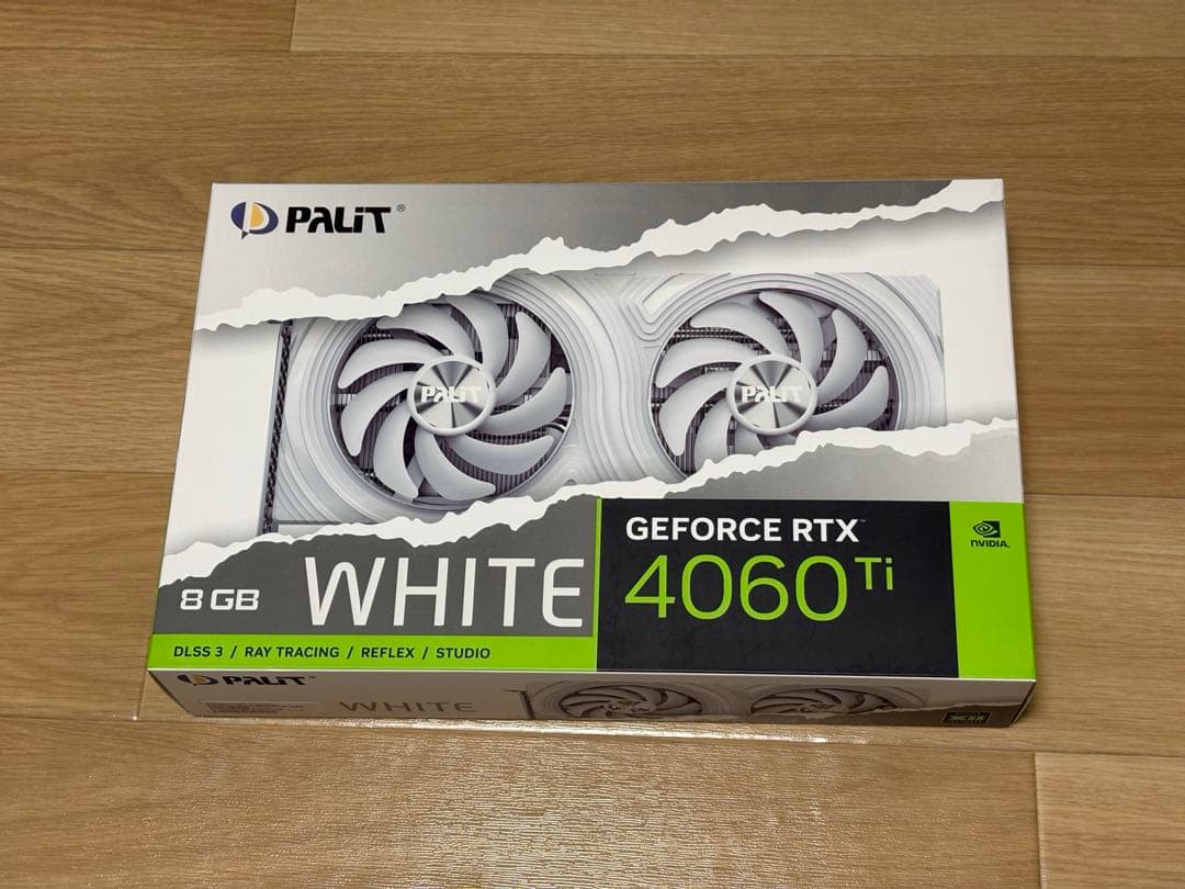グラフィックボード・グラボ・ビデオカード PALIT GEFORCE RTX 4060 Ti 8GB