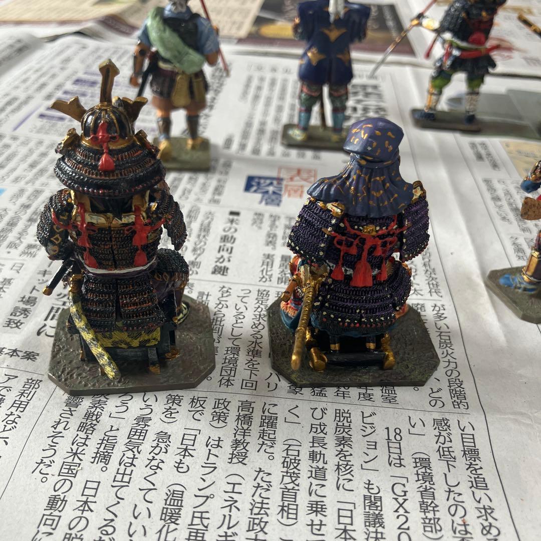 戦国覇王 デルプラド 11体セット 戦国武将 侍 武士 #822