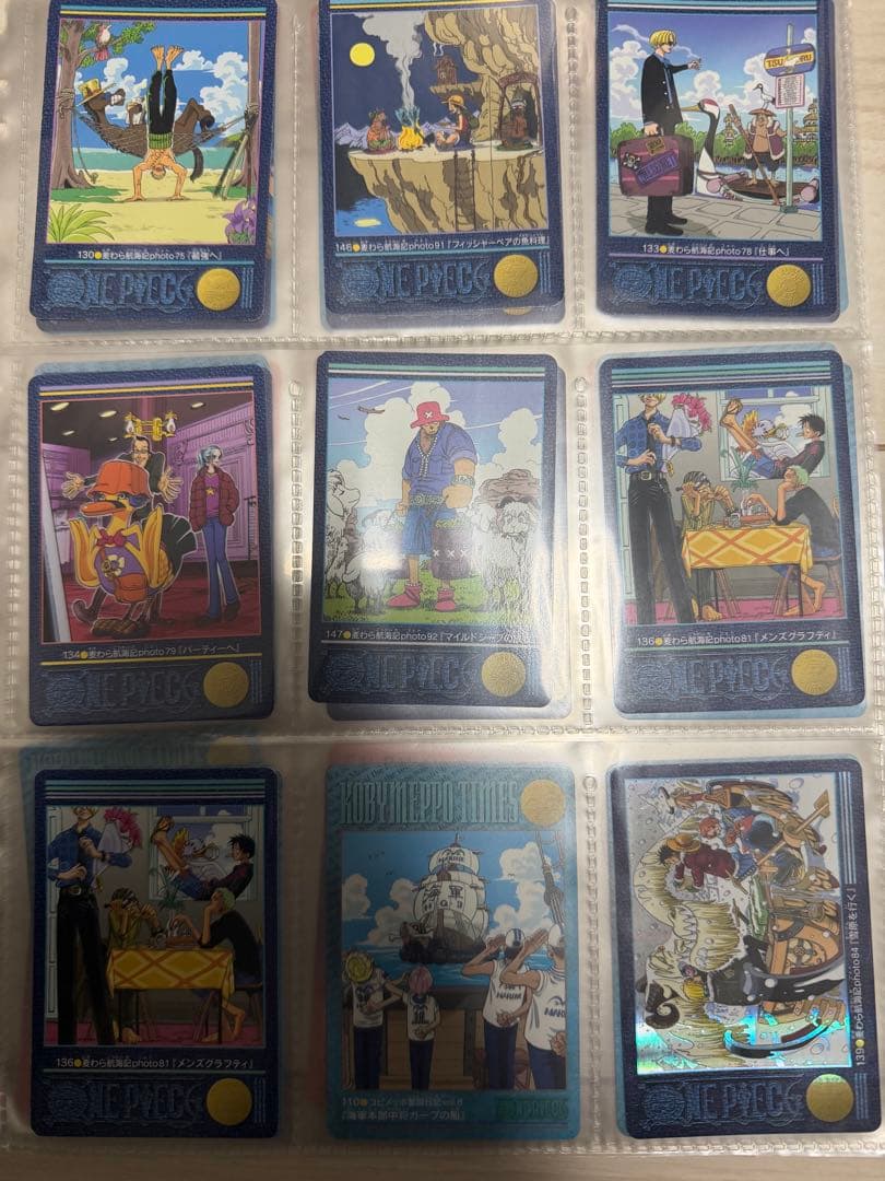 超レア品ONE PIECE ワンピース ビジュアルアドベンチャーカードまとめ売り