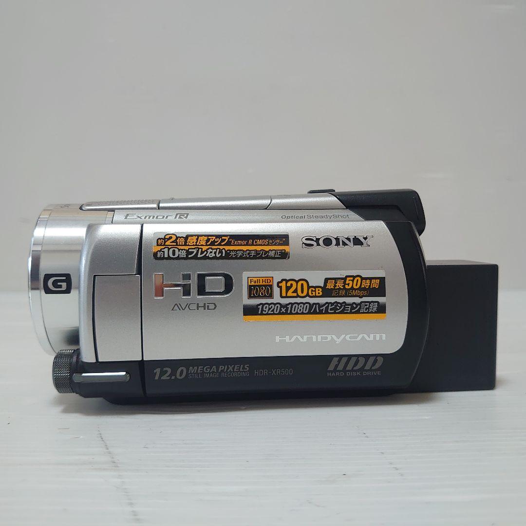 動作ok　SONY　Handycam HDR-XR500 特大バッテリー