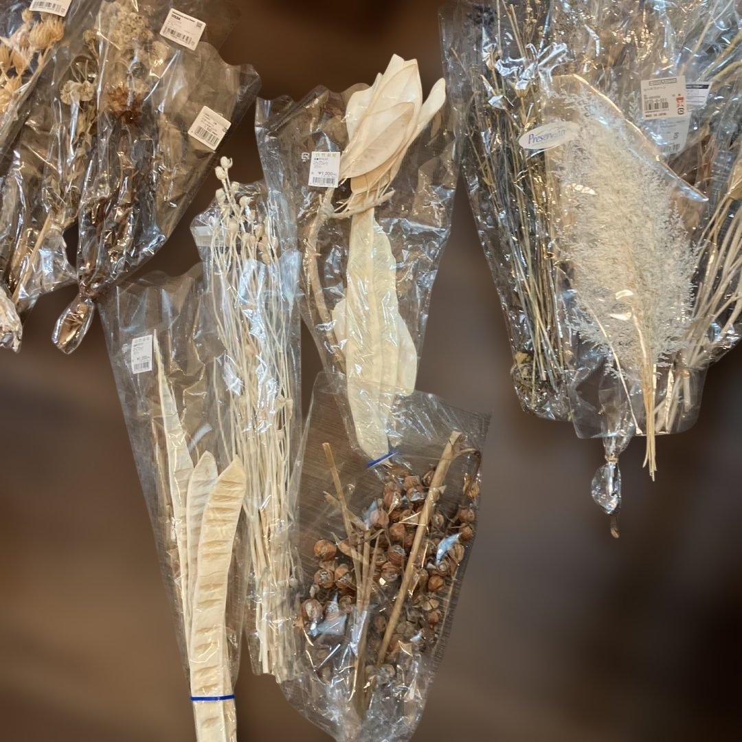 ドライフラワー材料資材色々