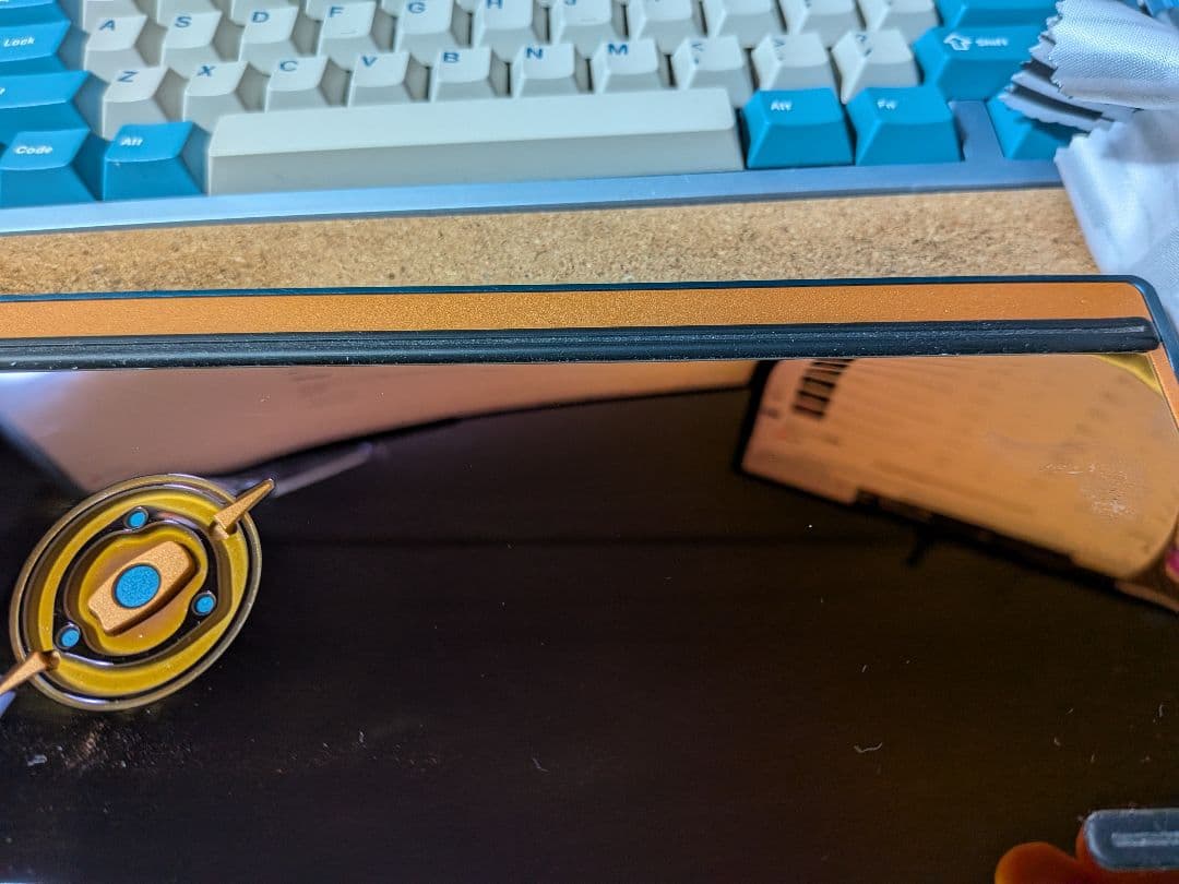 キーボード Neo65 cu Navy copper bottom mirror dusk