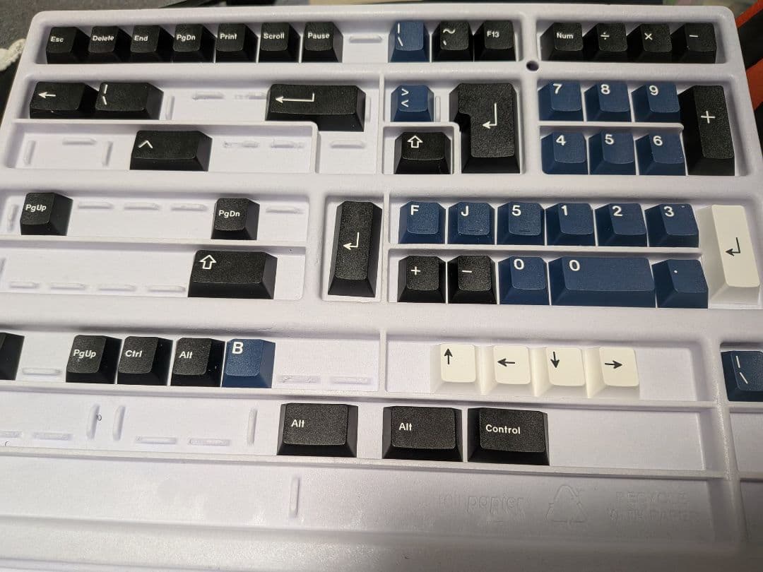 キーボード Neo65 cu Navy copper bottom mirror dusk