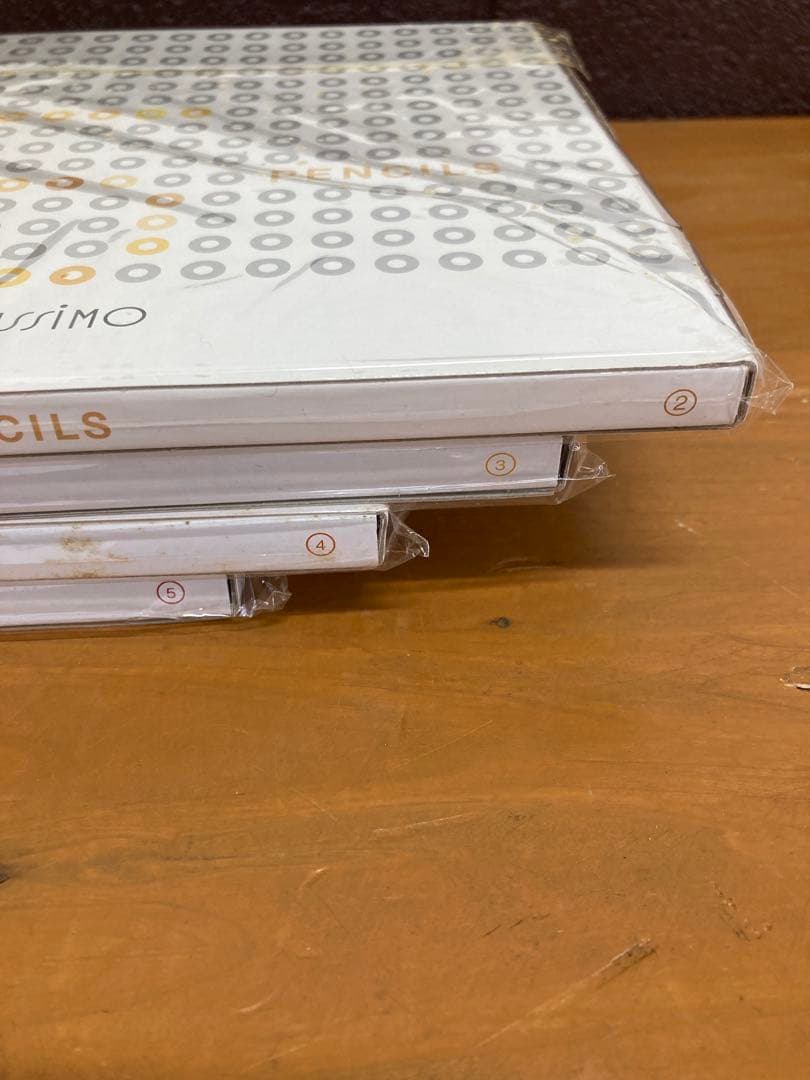 N584 フェリシモ 500色鉛筆 1箱25本入②-⑳セット