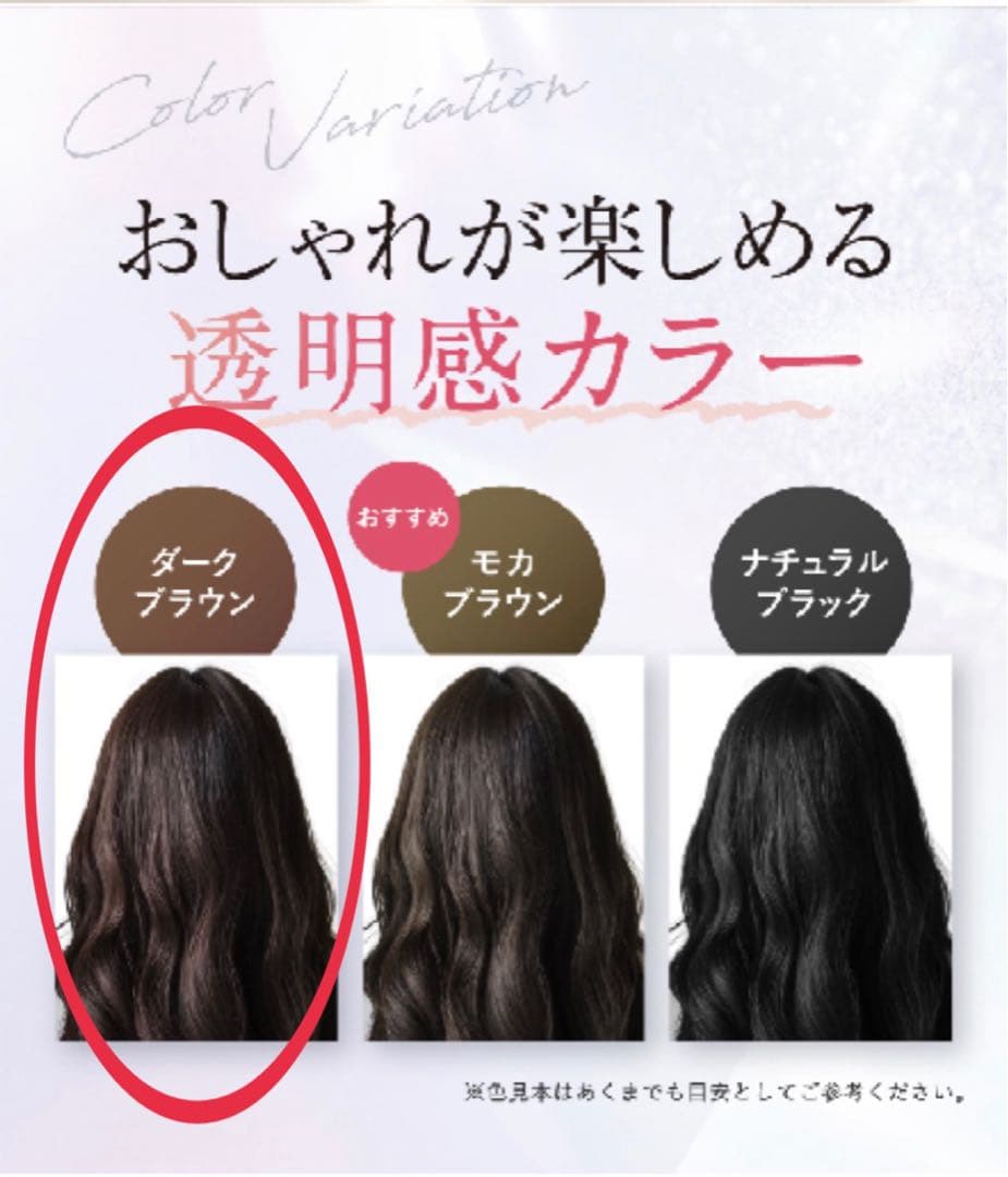 新品✨3袋セット✨RISHIRIA Frel カラーシャンプー ダークブラウン