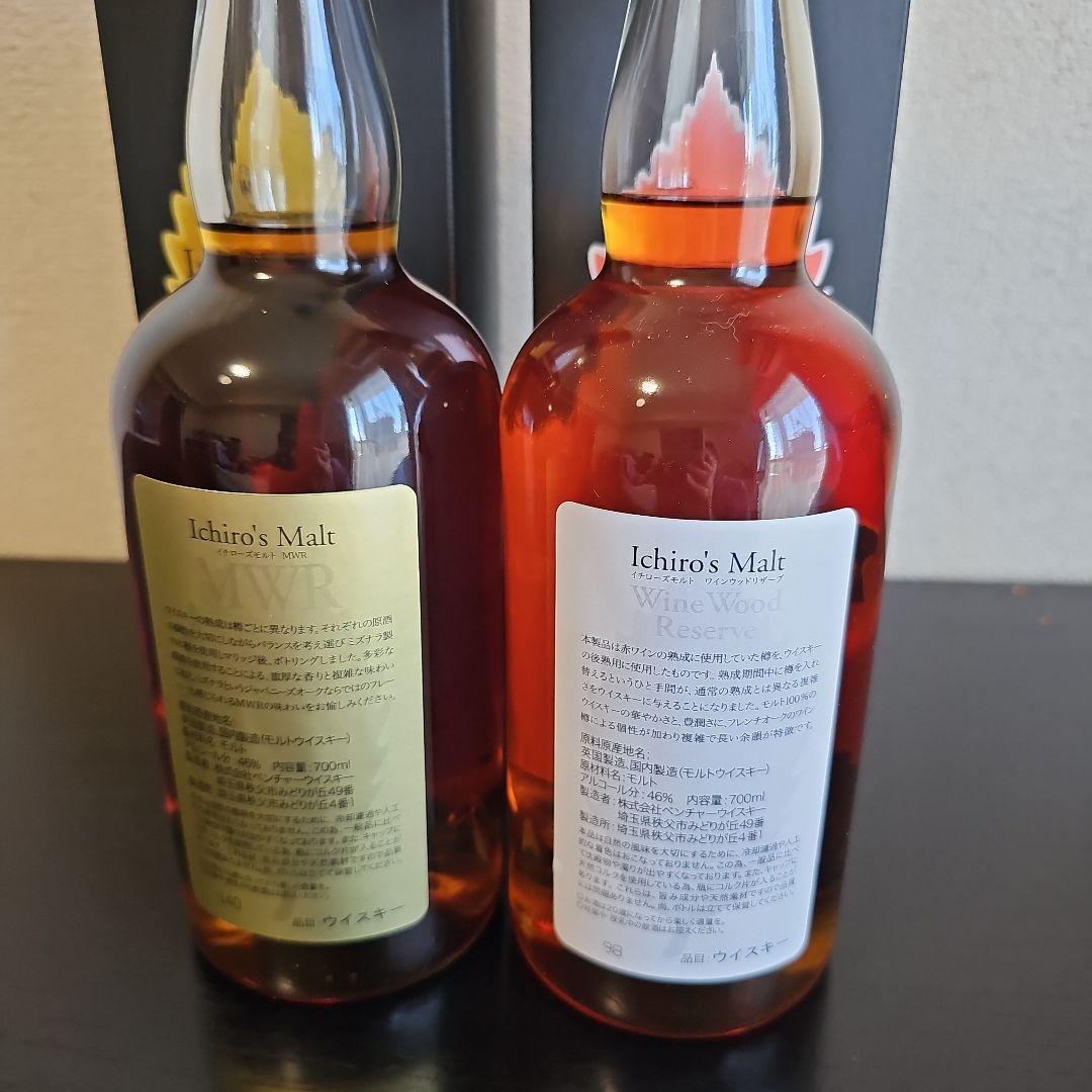 イチローズモルトMVR&WhiteWood Reserveセット