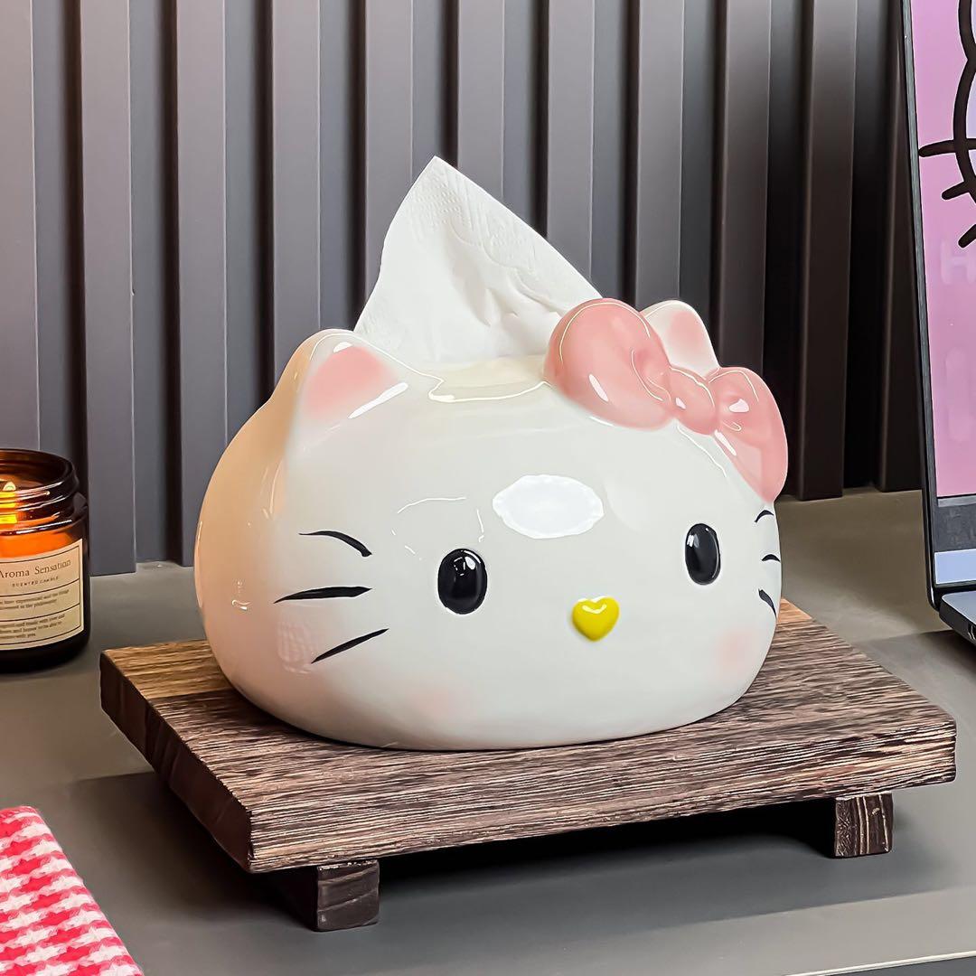 ハローキティ ティッシュディスペンサー