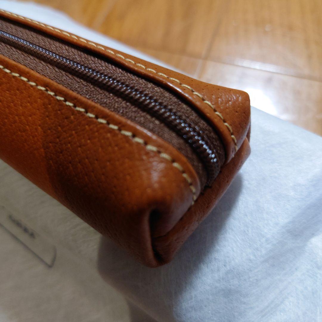 【極美品】大峽製鞄 本革ペンケース