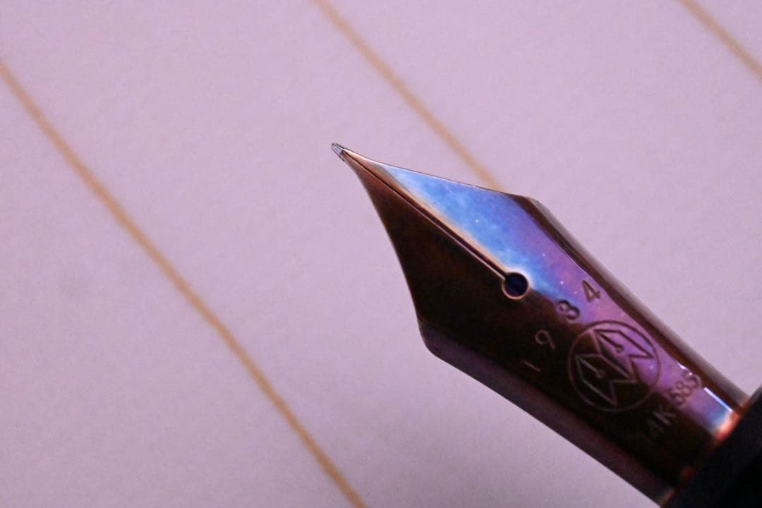 HAKASE万年筆、エボナイト