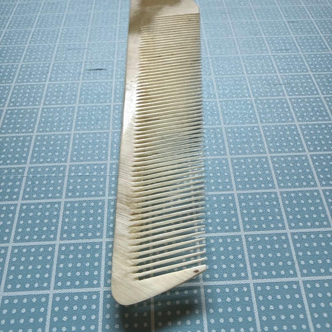 理容櫛　水牛の角櫛 ヘアカットコーム 4本セット